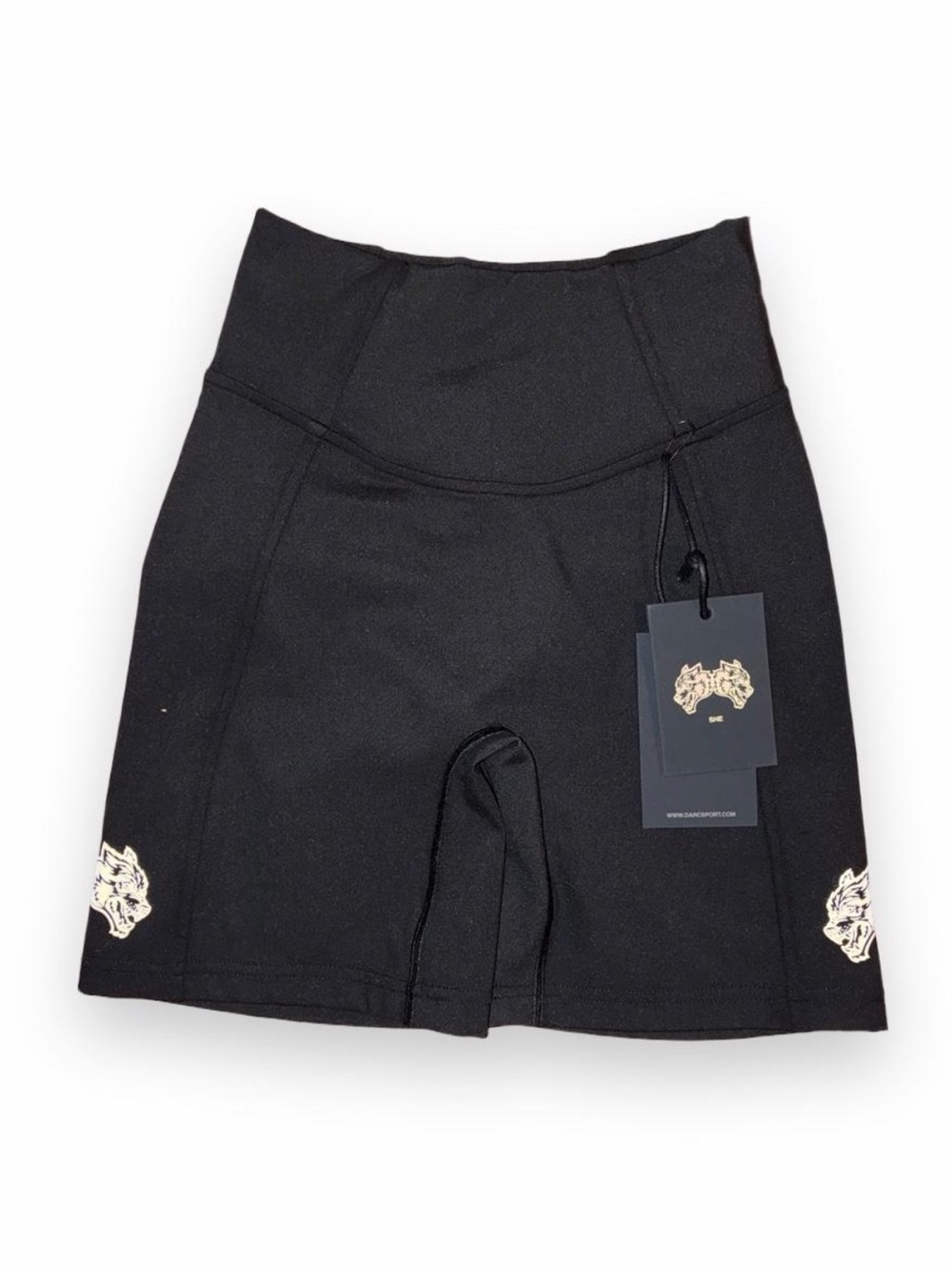 Darc Sport High-Waist Black Women’s Athletic Shorts